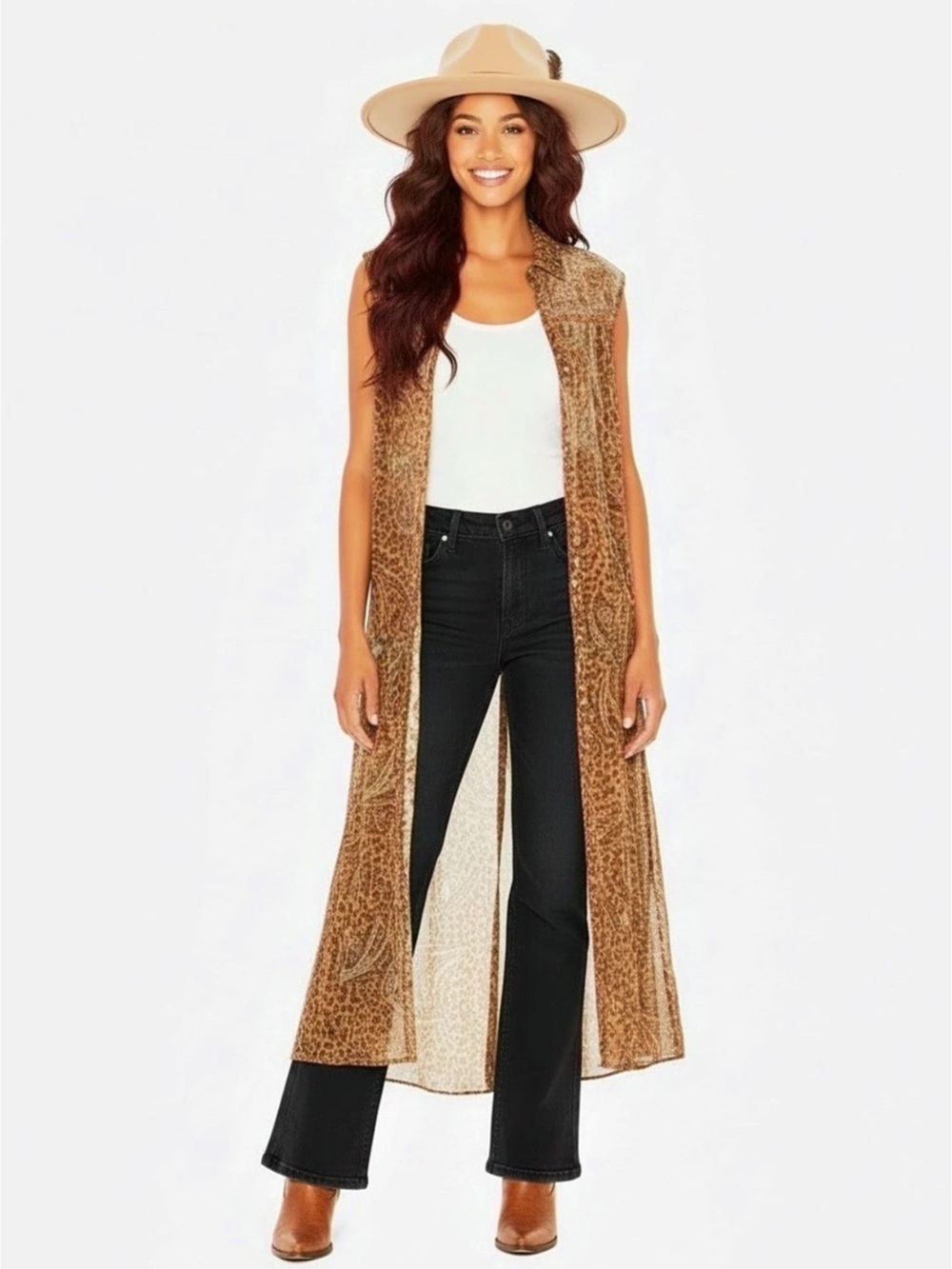BB Dakota Steve Madden Amber Telepatia Burnout Velvet Maxi Dress Size L